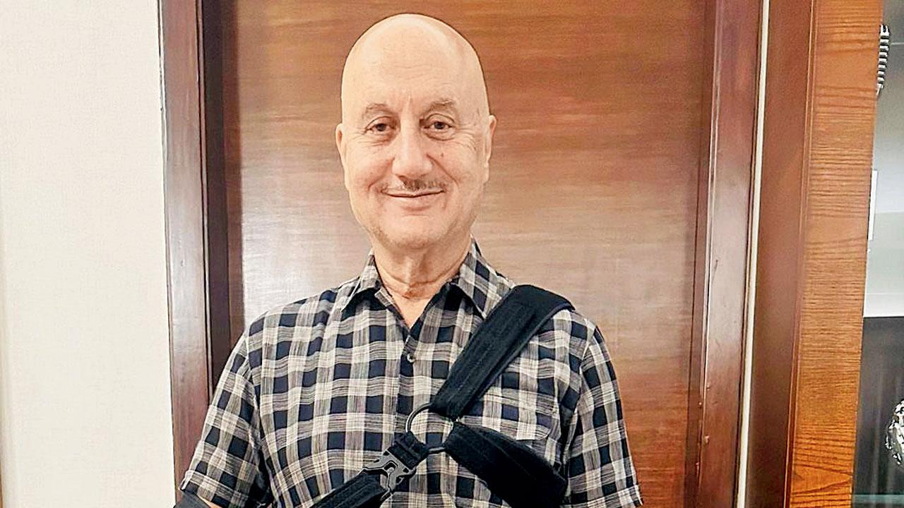 Actor Anupam Kher. File pic/Instagram