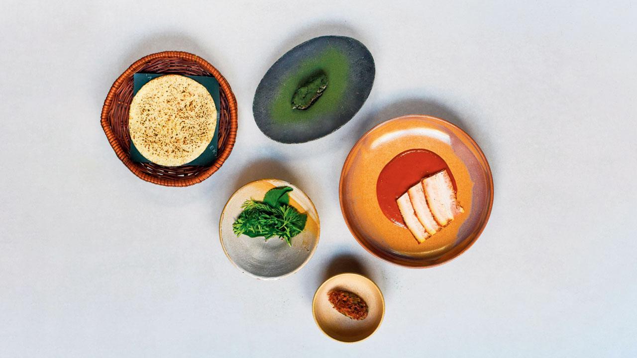 The Aztec course in the Tasting 5.0 Menu at Ekaa had the team extensively research the cuisine and its history