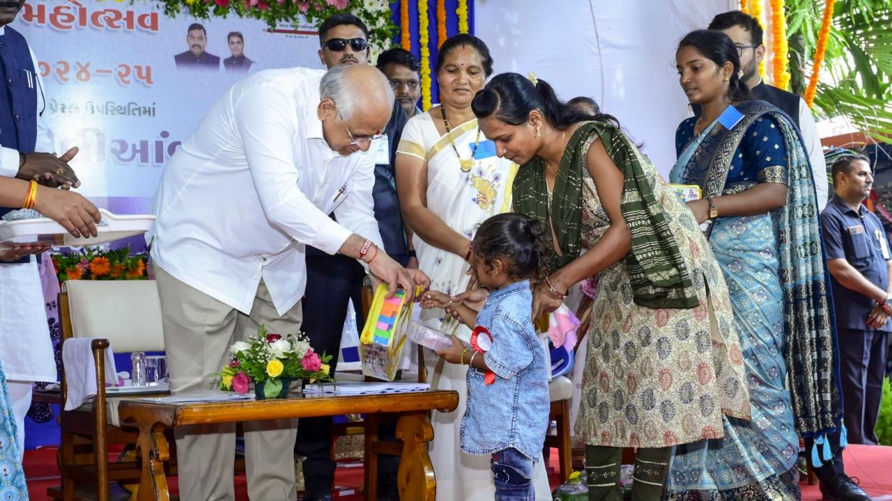 He lauded the teachers and locals for the school's quality of education and the village's overall development