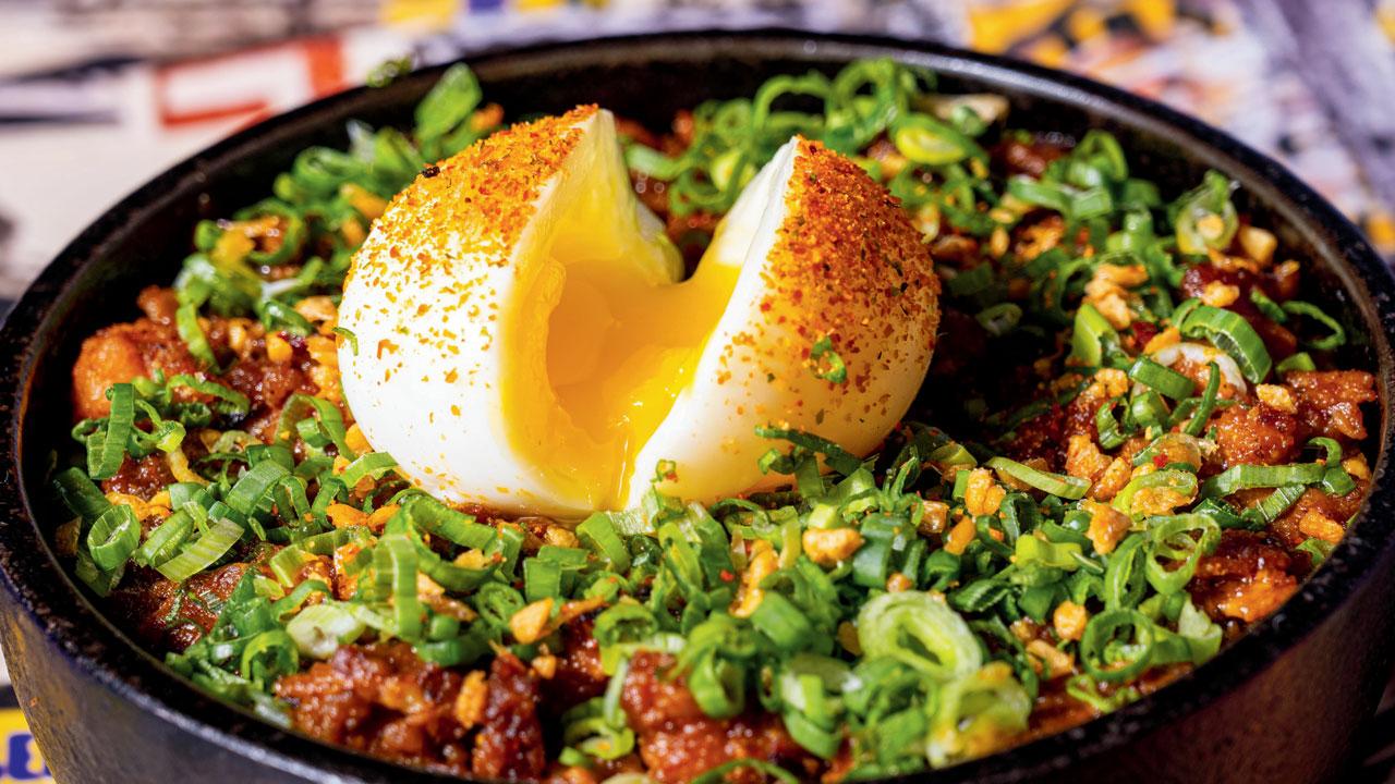 Fernandes includes bombil in the XO sauce used in his egg fried rice 