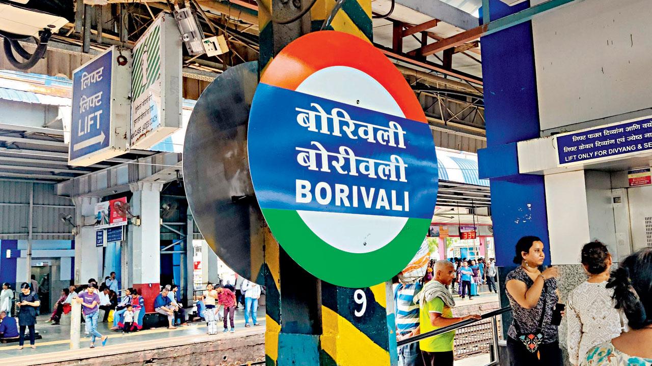 The new signage will be gradually rolled out to standardise signage of all forms in the Railways. Pic/Nimesh Dave
