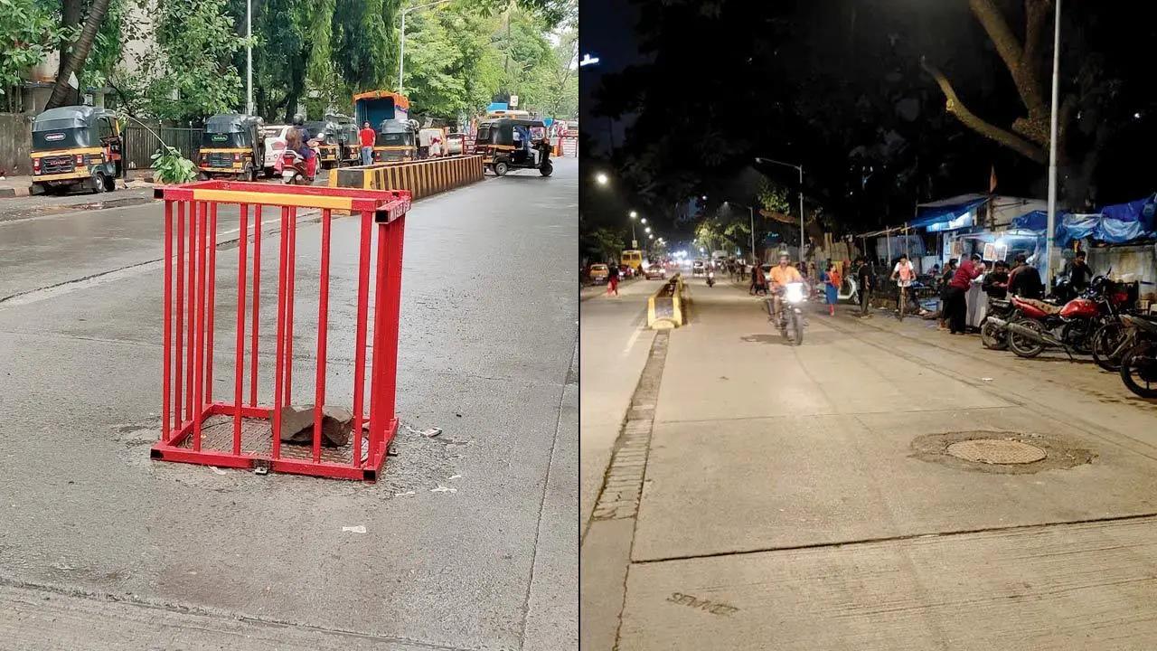 Mid-Day Impact | Mumbai: Borivli doesn’t have to grill and bear it any more
The BMC has removed the three-foot-tall grills it had installed in the middle of a Borivli West road to safeguard manholes after mid-day reported on the issue. According to BMC officials, the grills were installed to prevent accidents due to the possibility of manhole covers getting dislodged during surcharge and sewage upthrust due to rain. The work of improving the sewer network is underway and will take at least two more years to complete.....Read More