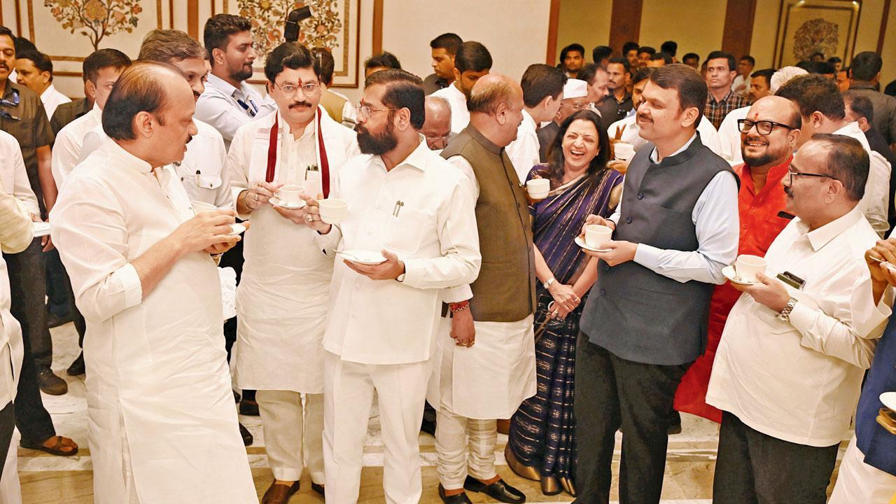 Maharashtra assembly session: Opposition is spreading false narratives, claim Shinde and deputy CMs
