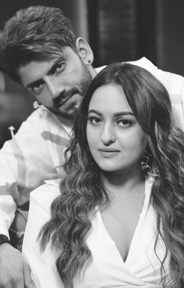 Sonakshi Sinha and Zaheer Iqbal caught everyone`s attention soon after their wedding reports surfaced