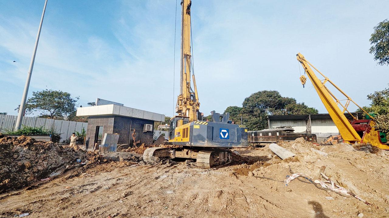 Redevelopment work underway at CSMT