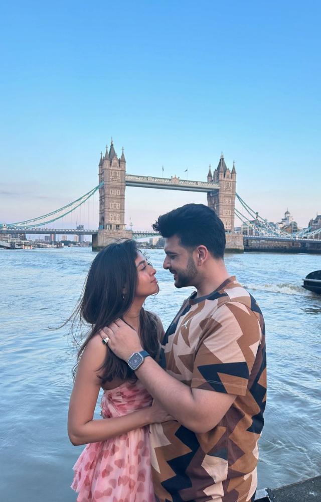 Karan and Tejasswi were on vacation in London, and these pictures proved that everything is fine between the duo
