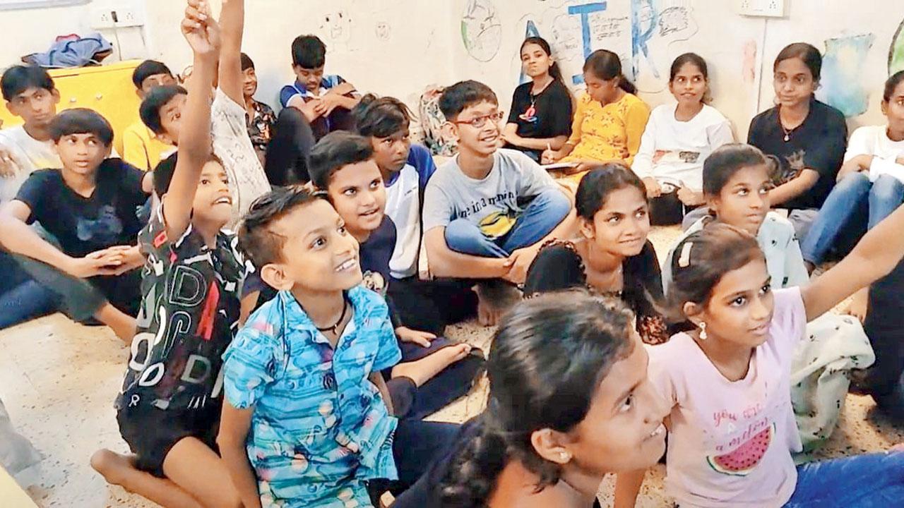 Young participants at the event 