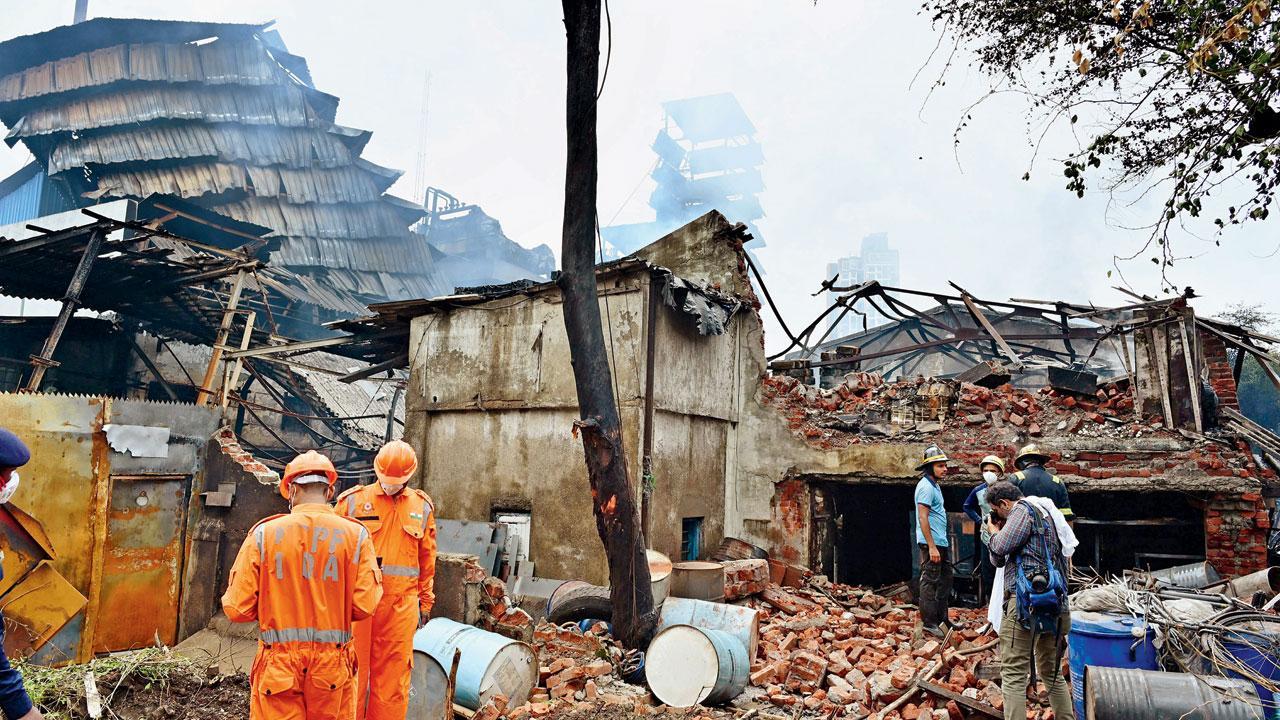Dombivli factory fire: Row over where blaze first started