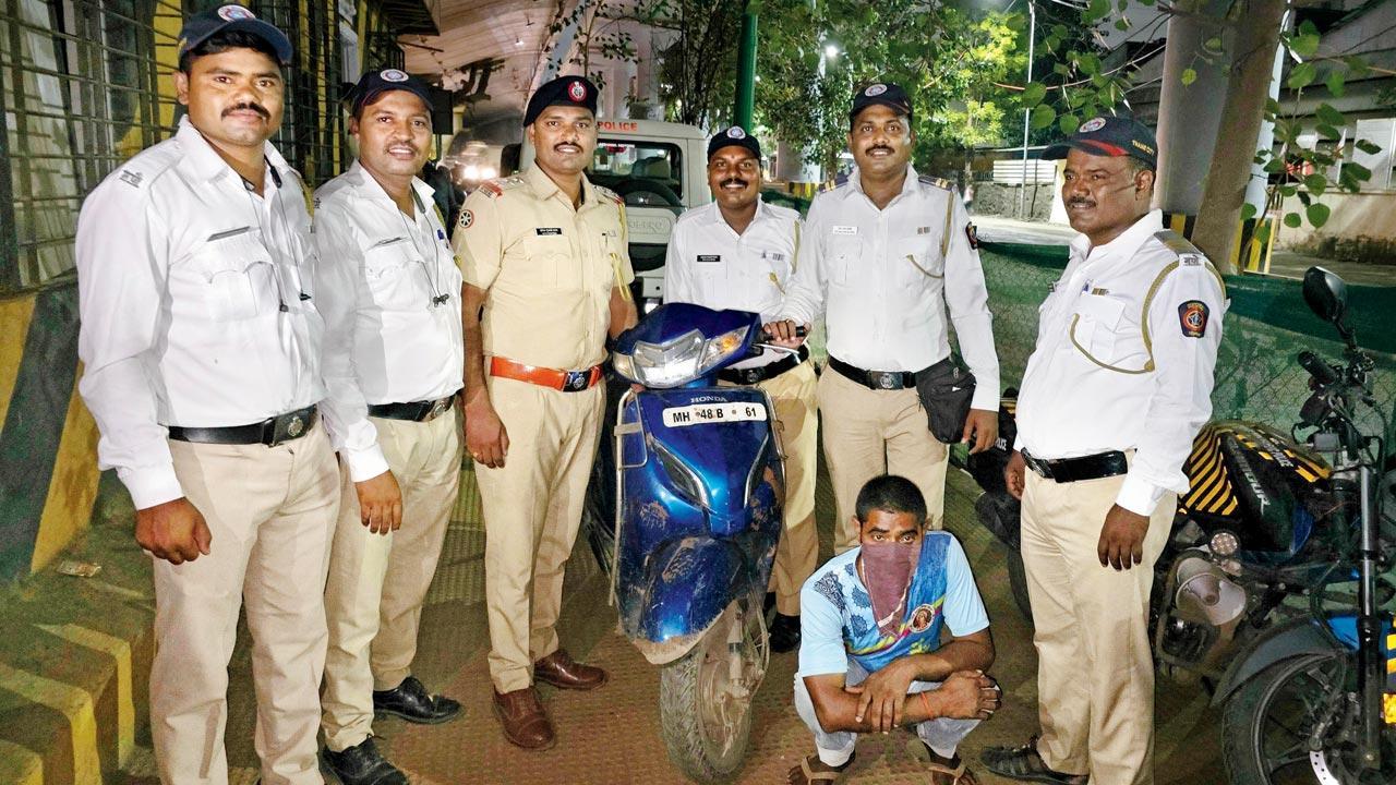 Thane: E-challan leads to bike thief’s arrest