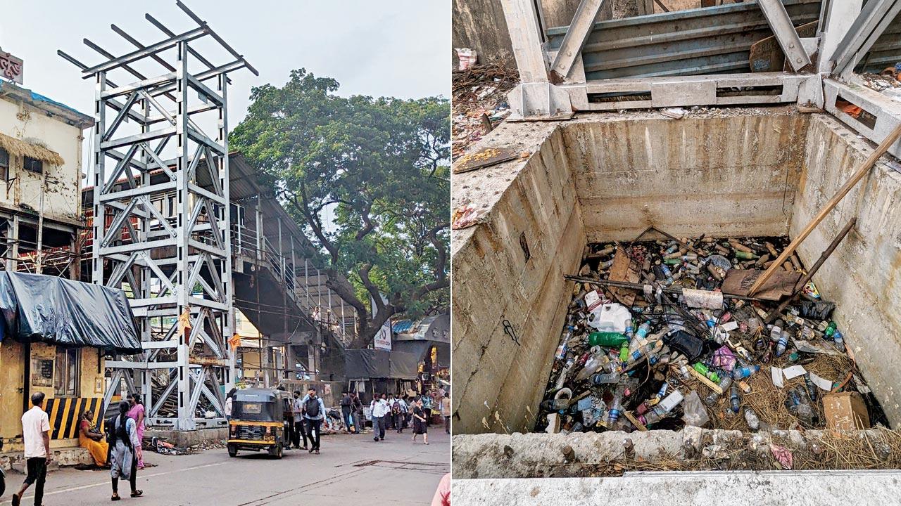 Mumbai: Elevator pit at Mulund is now a garbage dump