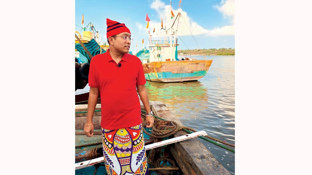 Mohit Ramle embarks on a fishing trip in Versova Koliwada