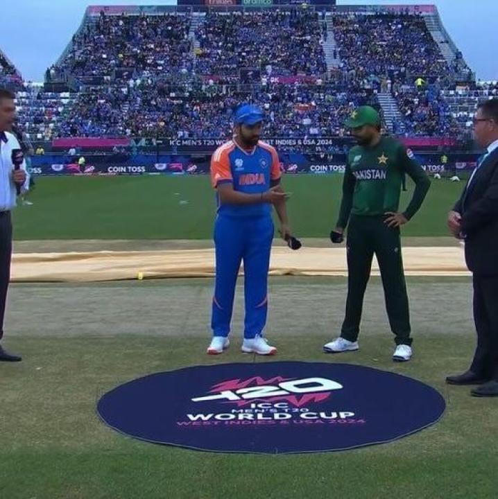 Coingate! Rohit forgets coin in pocket during toss, Babar can't stop laughing