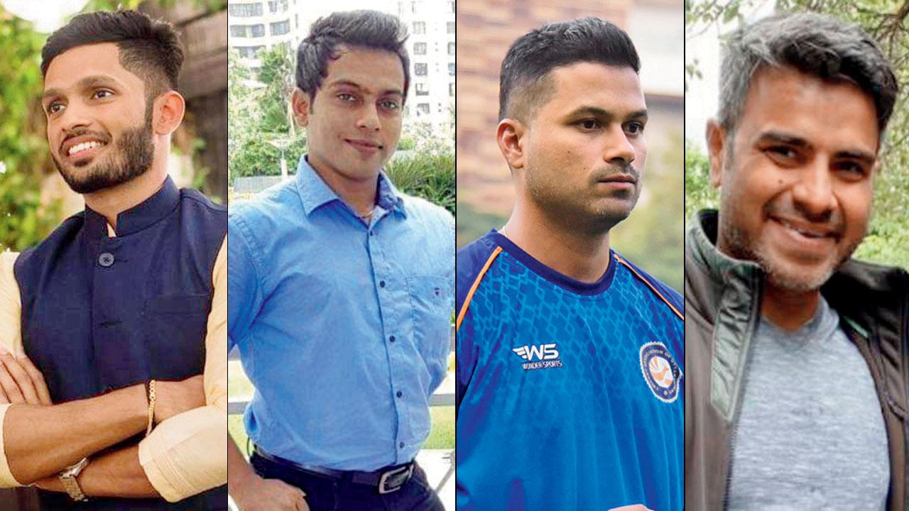Gaurav Jathar, Onkar Gurav, Aditya Tare and Vinayak Mane