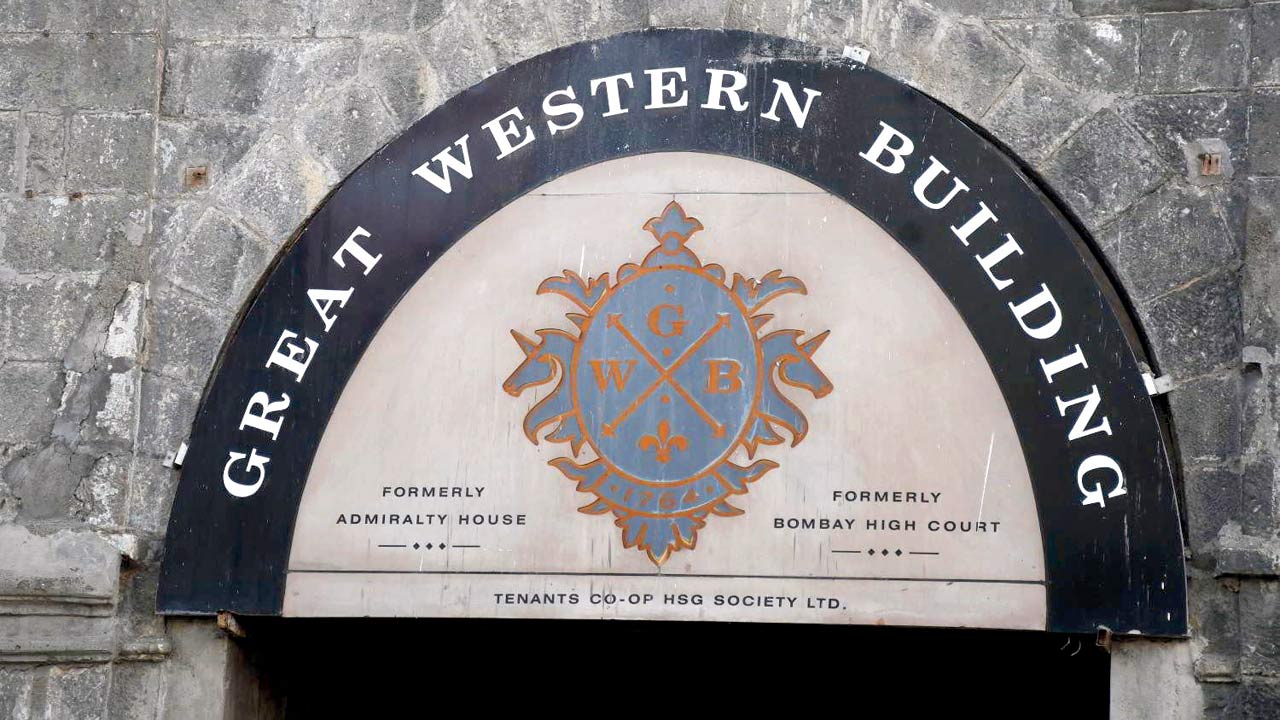The Great Western Building, opposite the naval dockyard. PICS/ASHISH RAJE