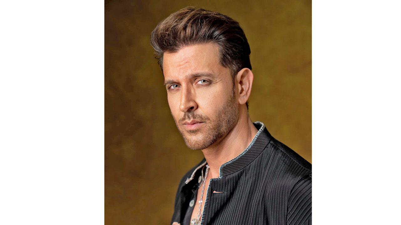 His student Hrithik Roshan