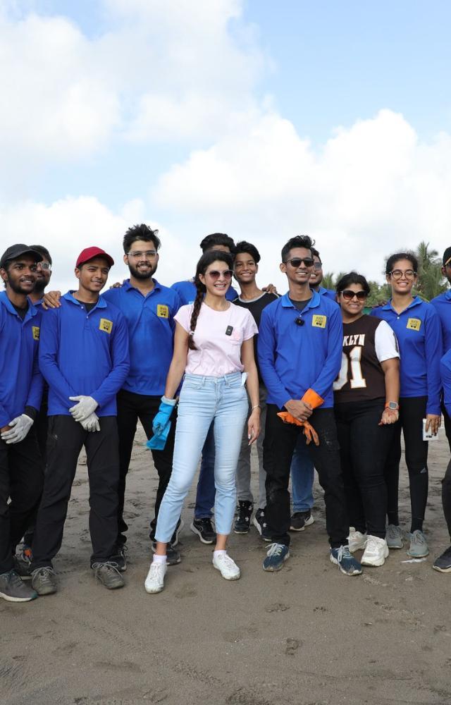 Jacqueliene`s beach clean-up day