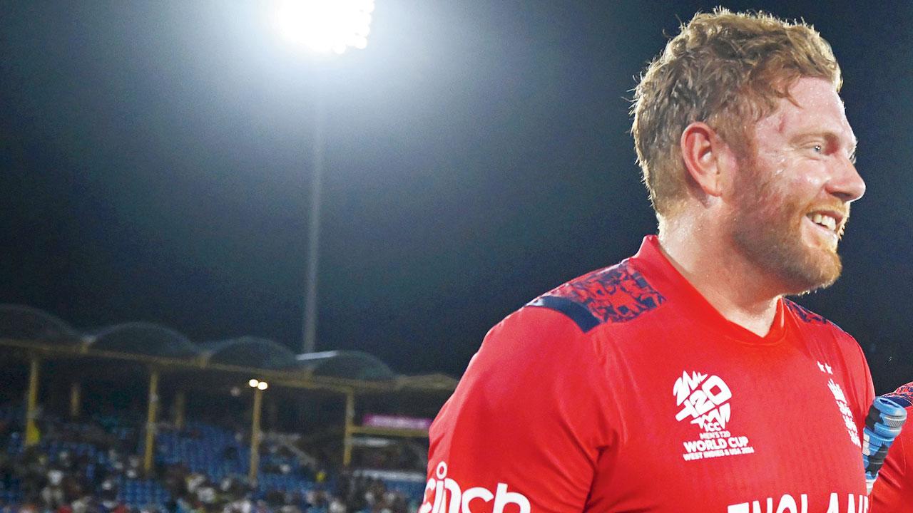 Jonathan Bairstow after his  26-ball 48 not out. Pics/Getty Images