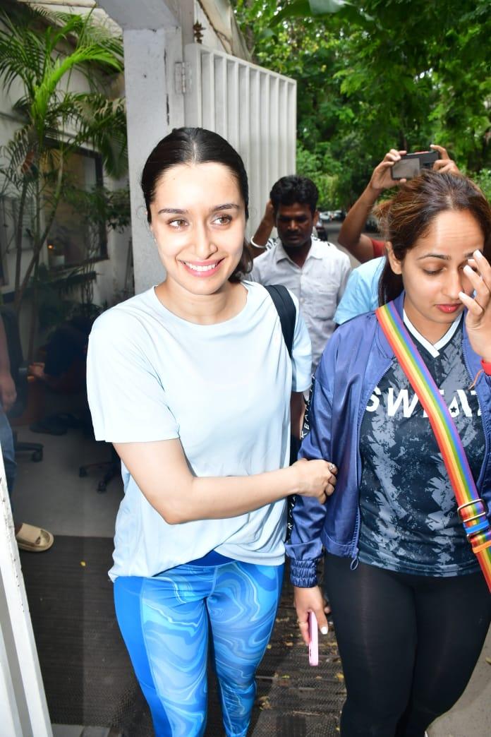 Shraddha Kapoor went out and about in the city