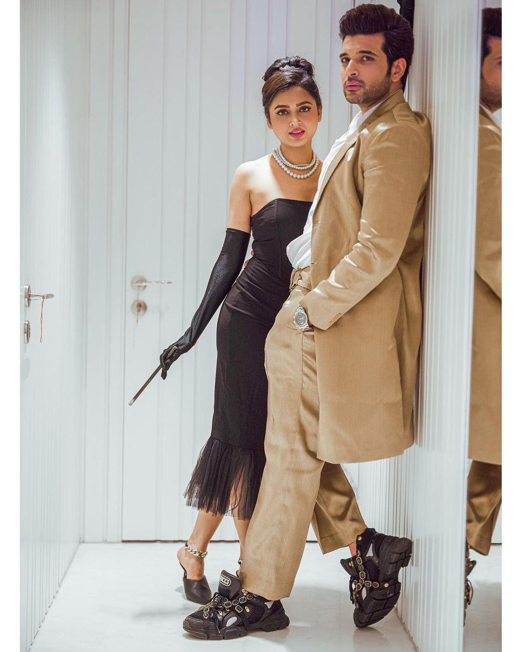 The two exude royal vibes in this look