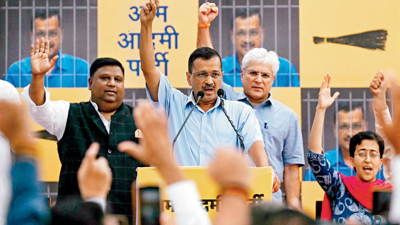 Elections over, Arvind Kejriwal returns to Tihar