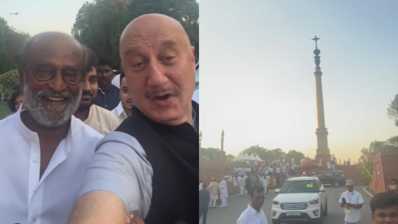 Anupam Kher calls Rajinikanth ‘God's gift to mankind’ in new video