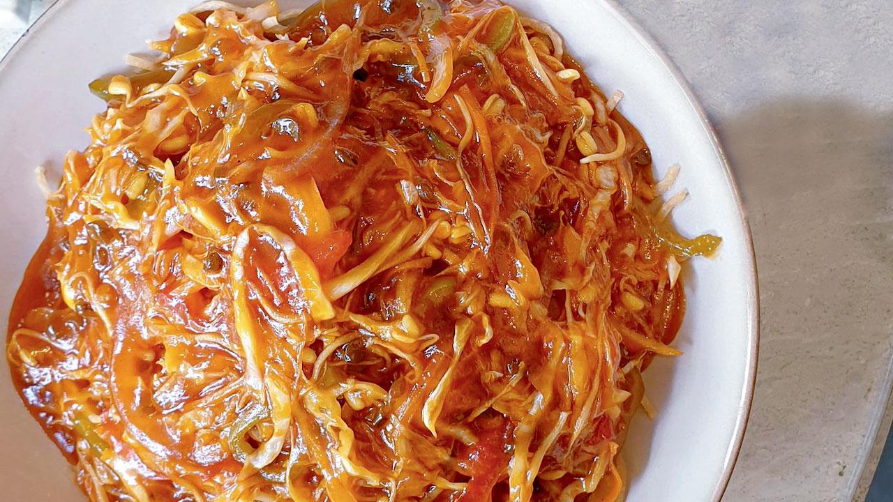 Vazifdar’s version of the popular chop suey