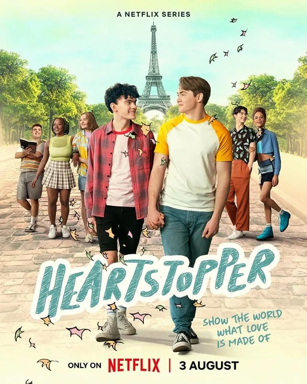 Heartstopper Season 3 is coming to Netflix on October 2. The British series is based on the webcomics by Alice Oseman and revolves around high schoolers Charlie Spring and Nick Nelson.