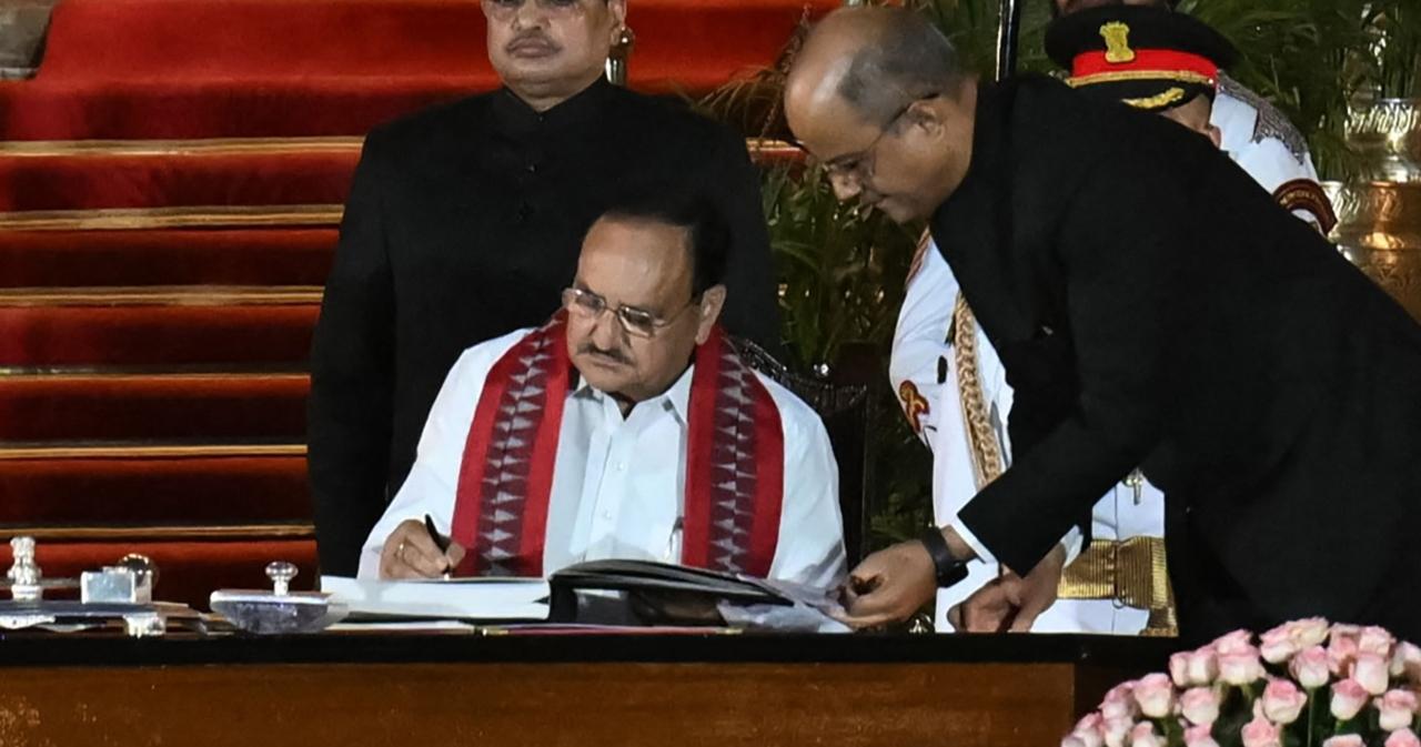 Jagat Prakash Nadda, serving as the 11th national president of the BJP since 2020, has been allotted as the Minister of Health and Family Welfare and the Minister of Chemicals and Fertilizers. Being the National President of the party, Nadda is the key decision-maker for the BJP.
