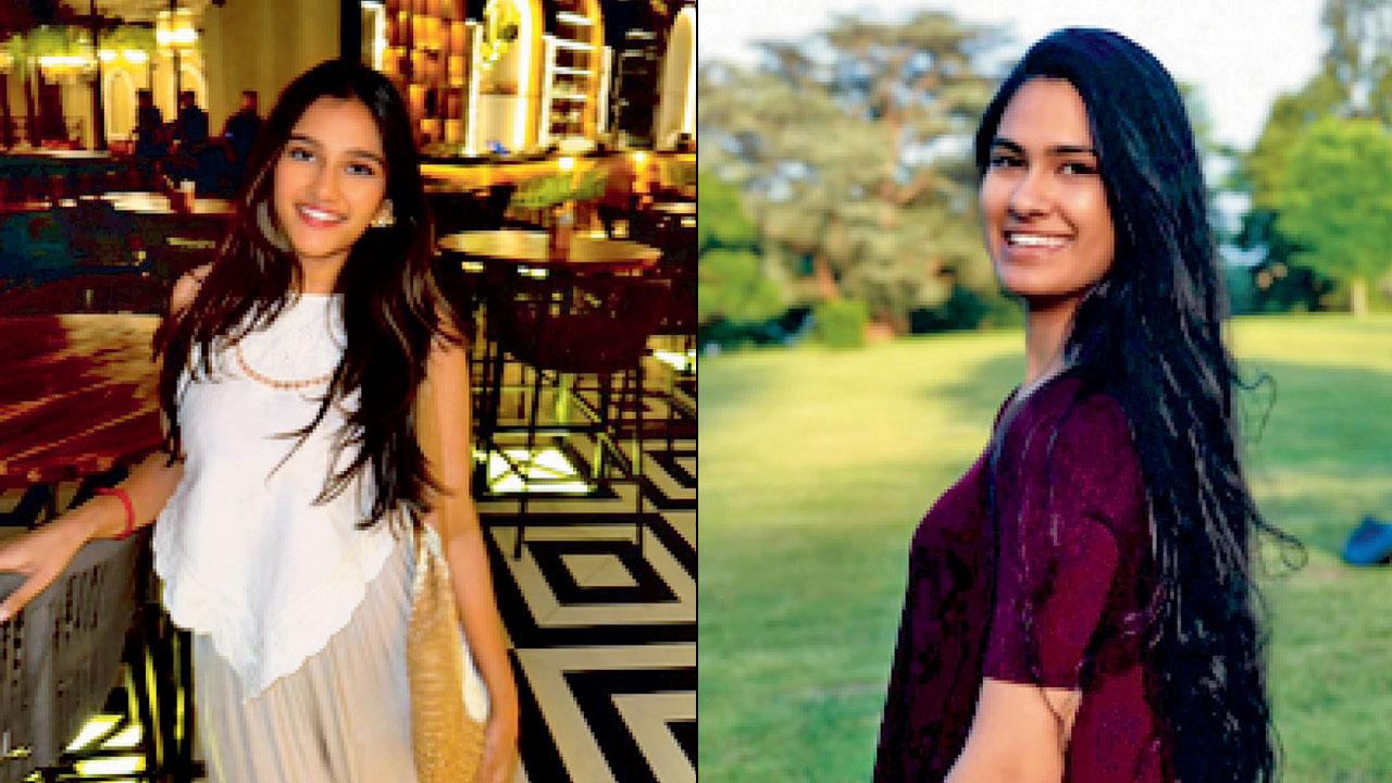 Annika Agarwal and Meher Kaur