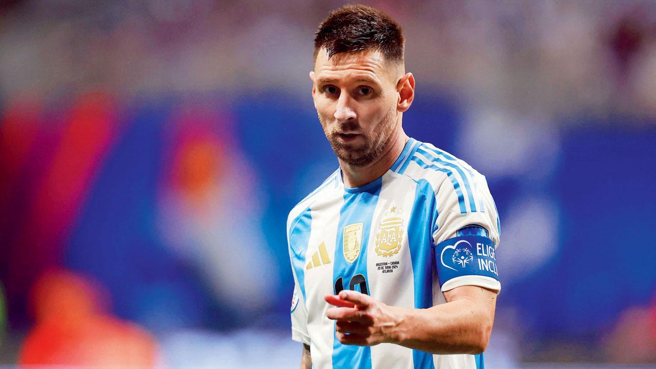 Leo Messi becomes most capped player as Argentina defeat Canada 2-0