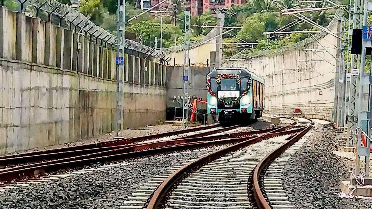 Mumbai: Underground Metro Aqua Line 3 in final testing phase