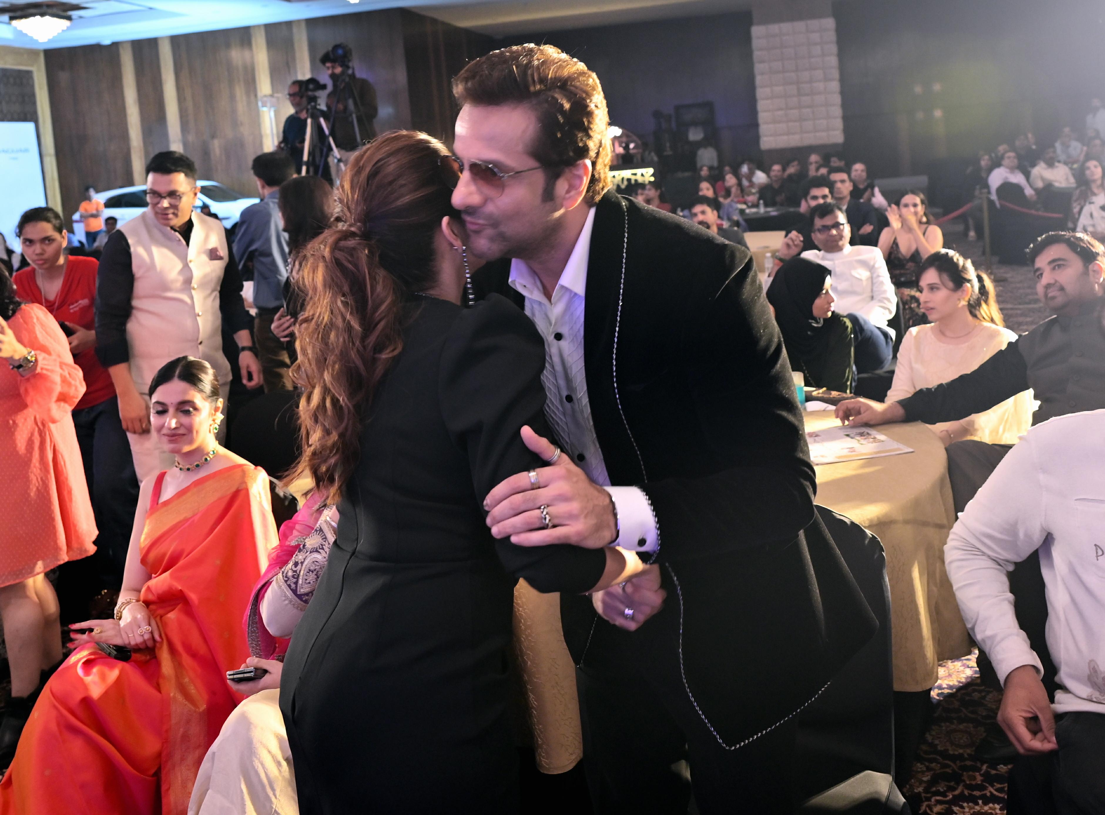 Heeramandi actor Fardeen Khan also attended the event in the city