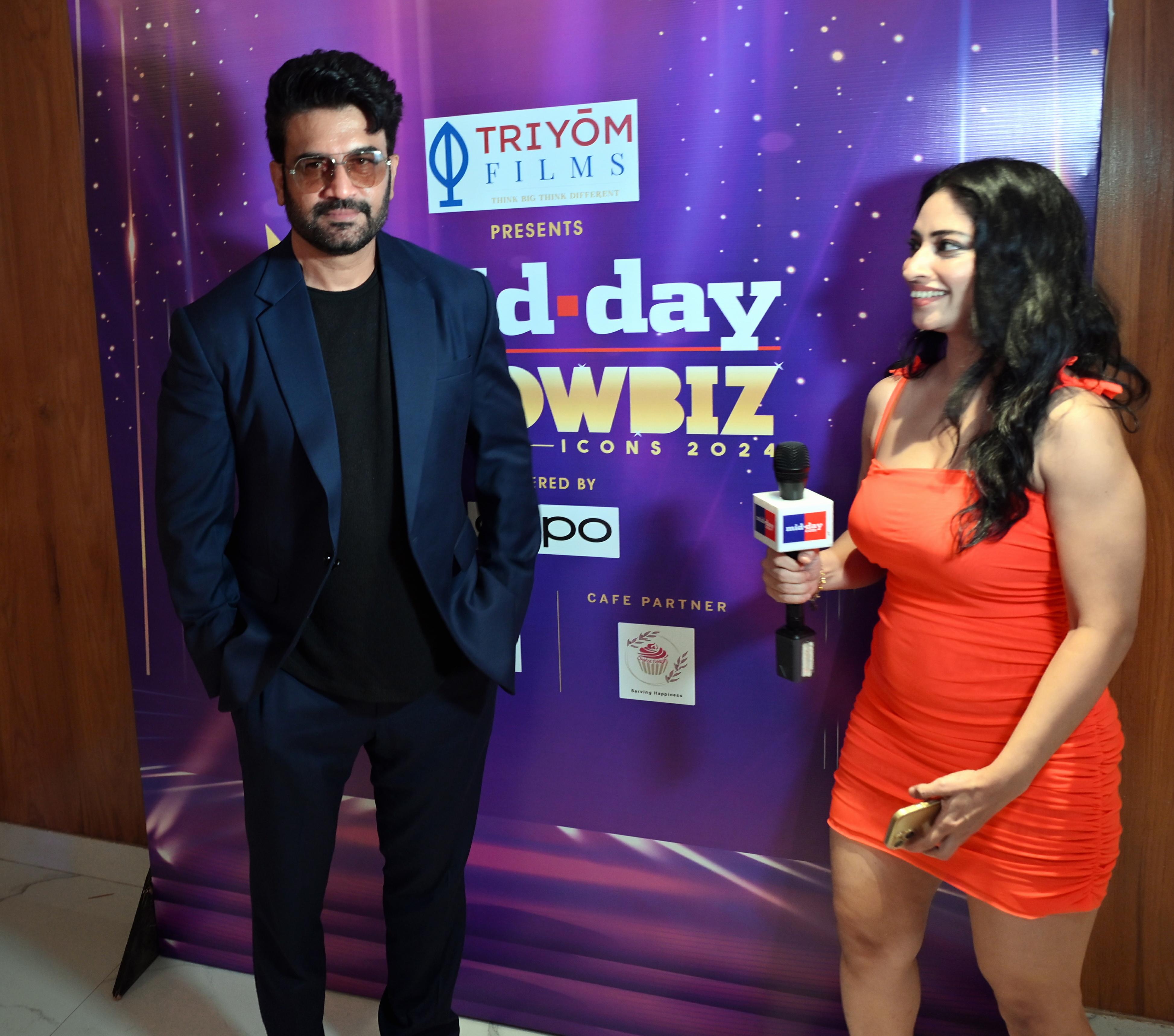 Sharad Kelkar opted for a smart three-piece suit as he attended Mid-Day Showbiz Icons Awards 2024