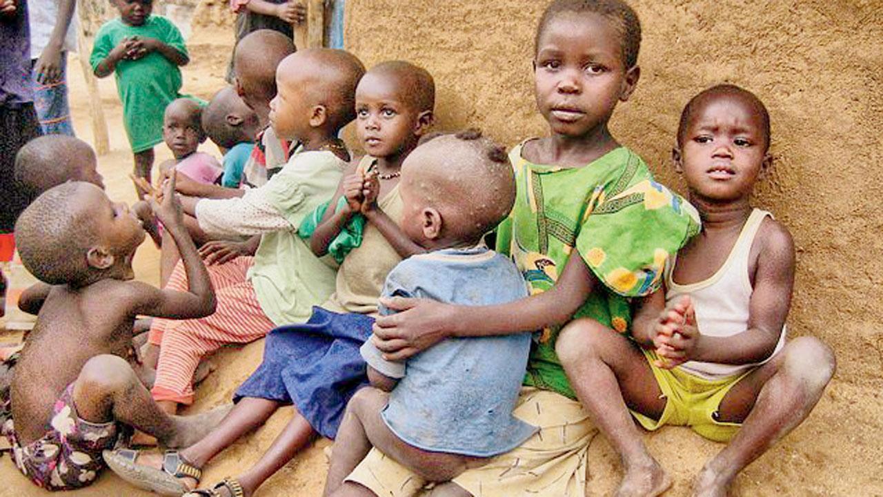 ‘A quarter of world’s kids under 5 yrs are starving’