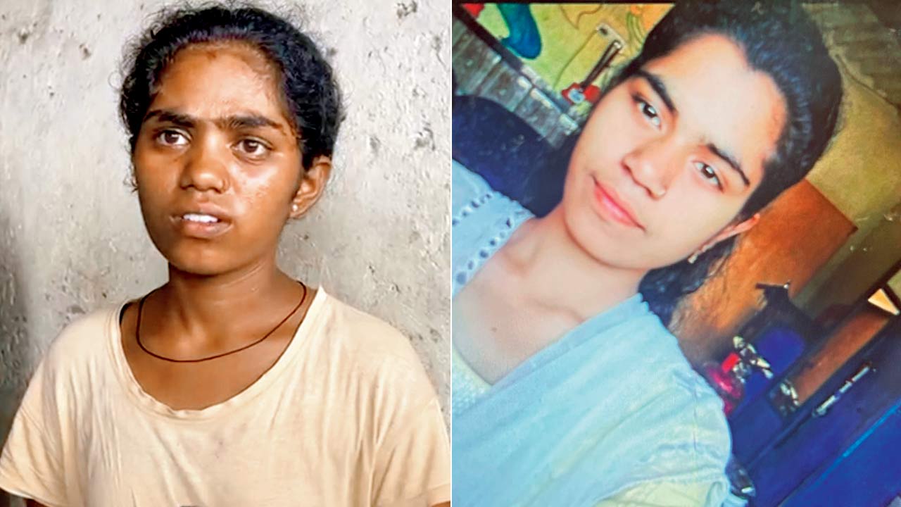 ↑ Saniya said her sister Aarti (right) and Rohit broke up after a financial disagreement and suspicions that she was cheating on him, but he continued to stalk her