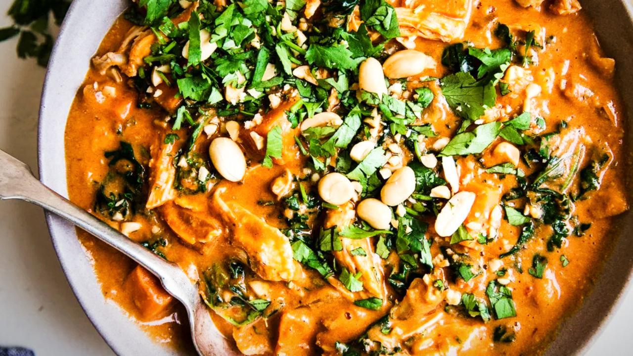 African Spicy Peanut Chicken SoupIf you love your chicken soup but want to innovate with it, then Veeraj Shenoy, who is the chief operating officer, F&B, Imagicaaworld Entertainment Ltd., run by the Malpani Group, says you can make the African Spicy Peanut Chicken Soup. It is on their menu at Zeze Bar & Grill. 