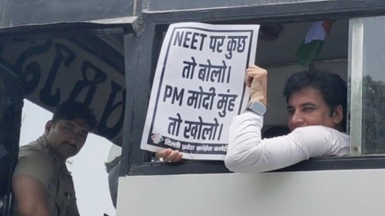 All the Congress workers, who participated in the demonstration under Yadav's leadership, took the pledge that they will strive to ensure that justice was served to the students, the party said in a statement.
