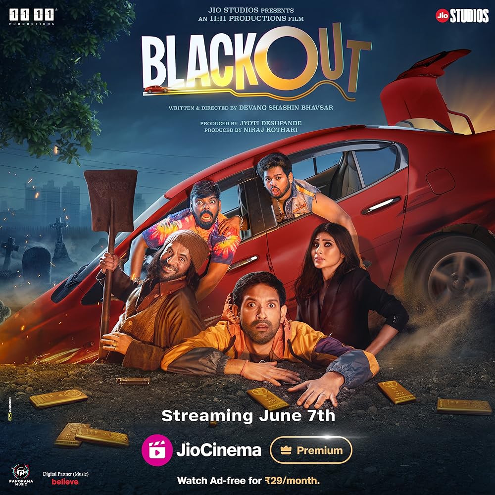 Blackout (June 7)- Streaming on JioCinemaIn the crime thriller Blackout, a citywide blackout becomes the backdrop for a massive jewelry heist. Crime reporter Lenny, portrayed by Vikrant Massey, stumbles upon the stolen loot and sees it as an opportunity to change his life.