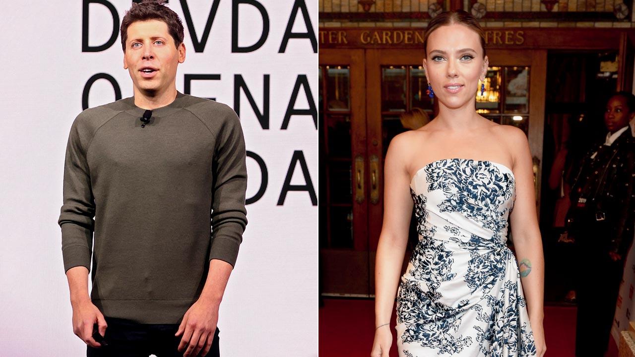 Sam Altman, in turn, has said that they have in fact used a voice actor for the OpenAI but said that they would not be able to reveal her identity. File pic/Getty Images; (right) Scarlett Johansson who has voiced a self-aware computer operating system woman in the movie “Her” back in 2013, has said that the chatbott voice of OpenAI is “eerily similar” to hers and has asked it’s CEO Sam Altman to clarify as to how the voice was made 