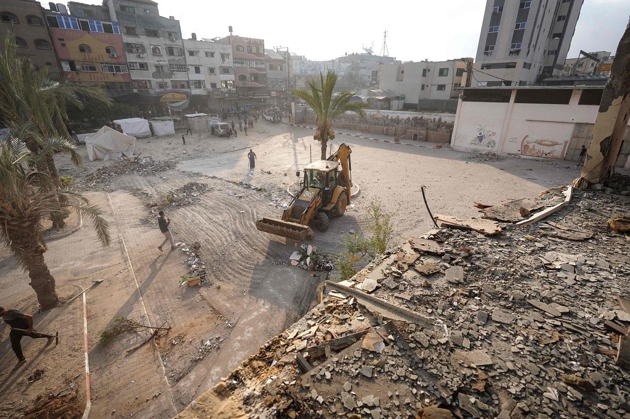 A U.S.-led coalition has been battling the Houthis. Early Saturday, the U.S. military's Central Command said it destroyed seven Houthi drones and a 