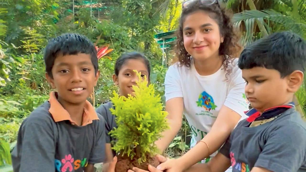 A moment from a potting session hosted by PPA India