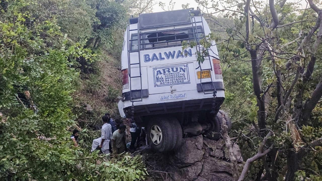 In Photos: Terrorists open fire at bus carrying pilgrims in Jammu and Kashmir