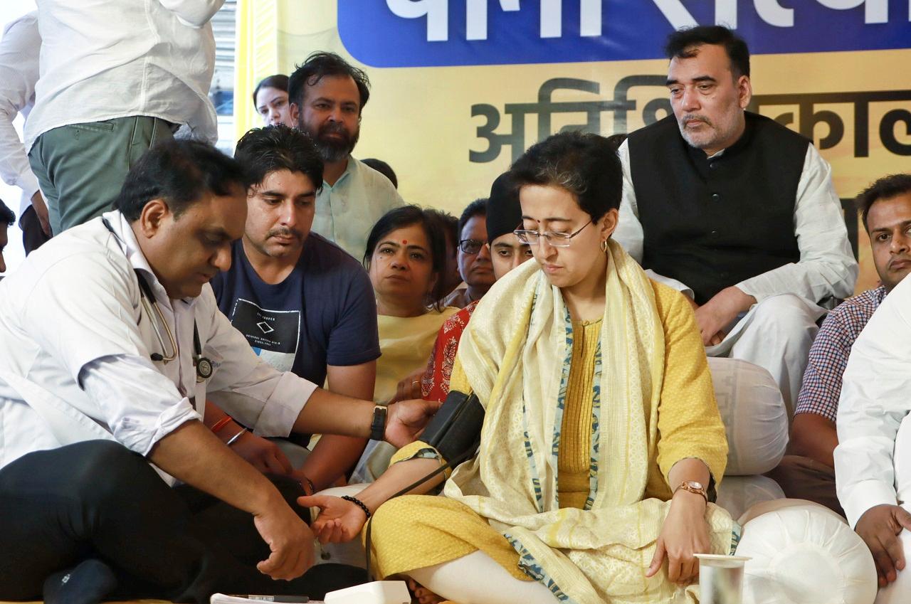 In a video message, the Delhi minister said she was medically examined by doctors on Sunday