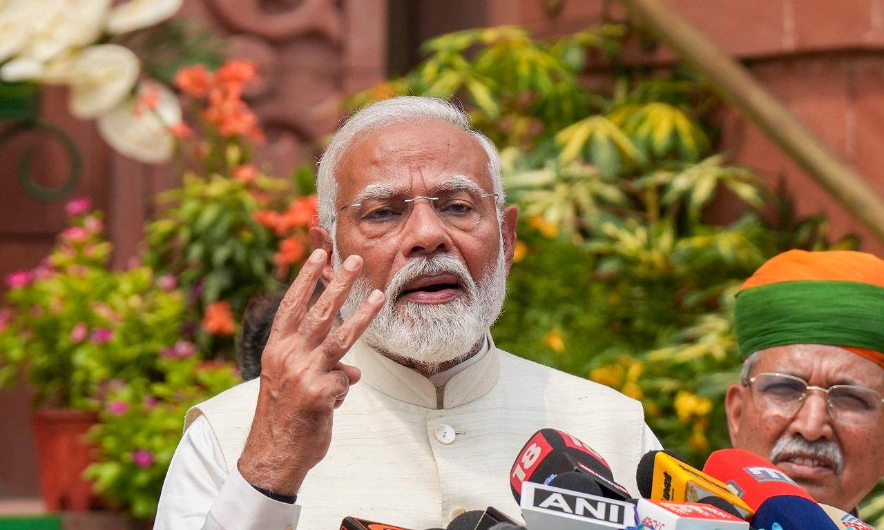 This is the third term of Modi as a member of the Lok Sabha. He retained the Varanasi seat, which he has been winning since 2014. As Leader of the House, he was the first one to take oath
