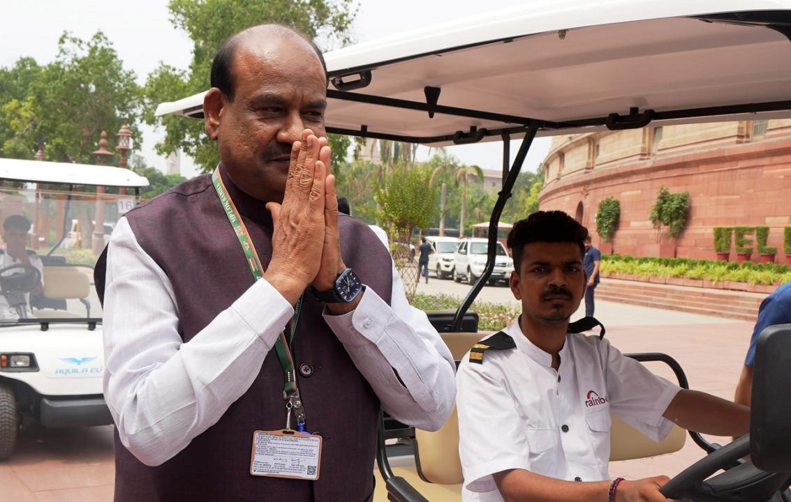 Om Birla files nomination as NDA candidate for Lok Sabha speaker's post
