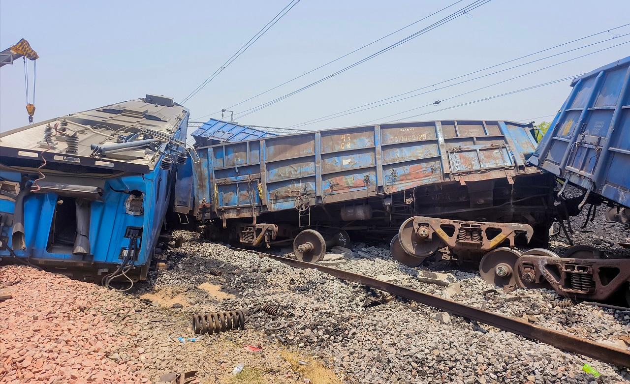 Two loco pilots have been injured and they have been admitted to Civil Hospital, Fatehgarh Sahib. No casualties have been reported,