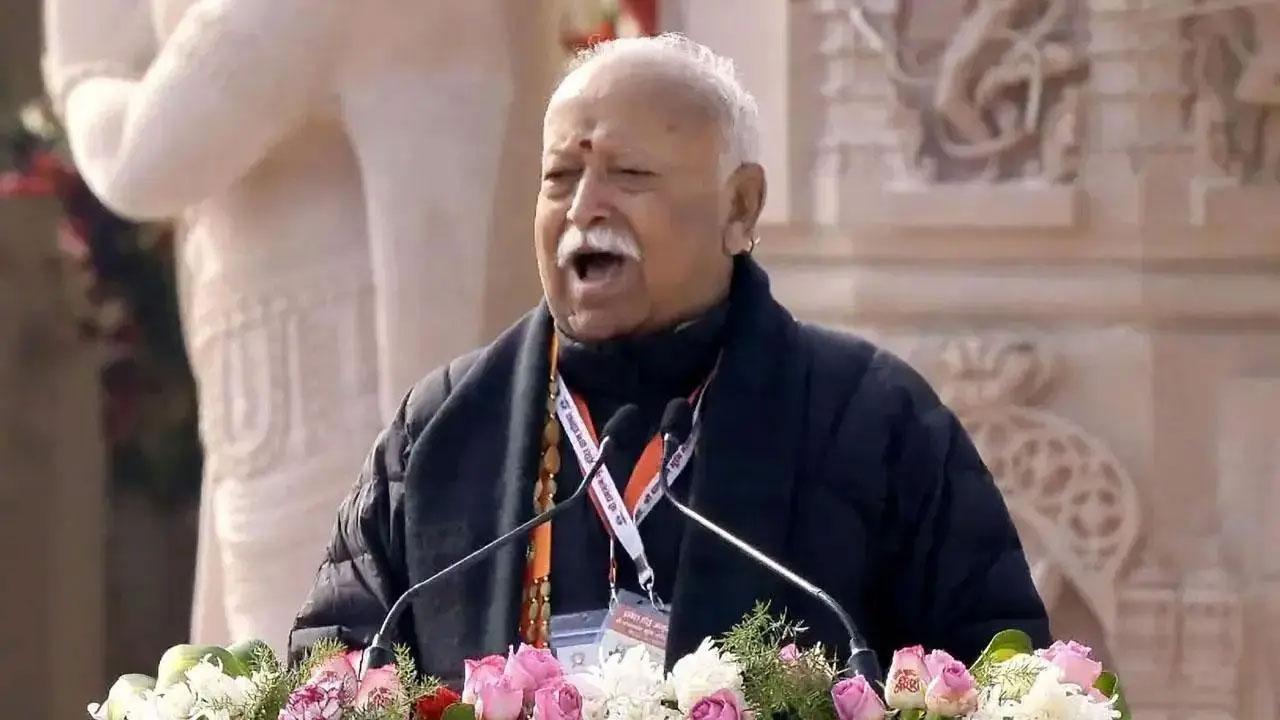 Address Manipur on priority, says RSS chief Mohan Bhagwat