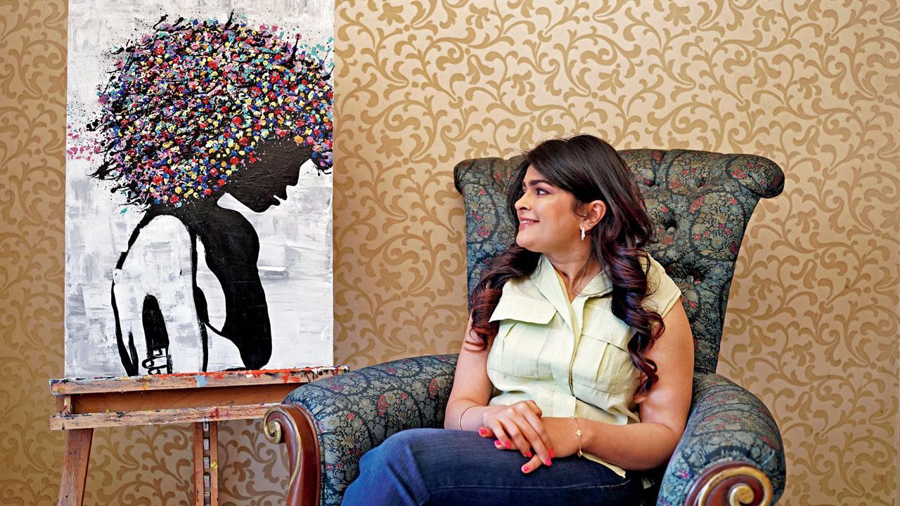 Brain injury survivor turns pain into paint