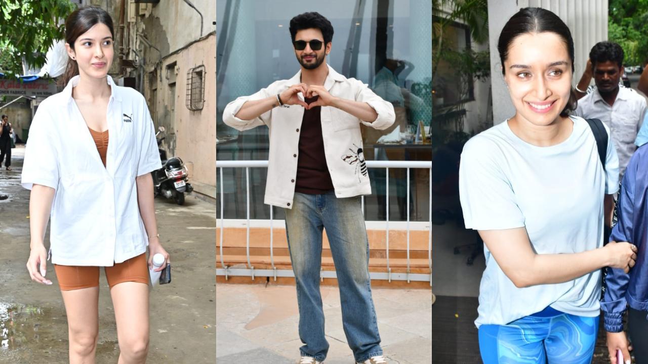Spotted in the city: Shanaya Kapoor, Rohit Saraf, Shraddha Kapoor and others