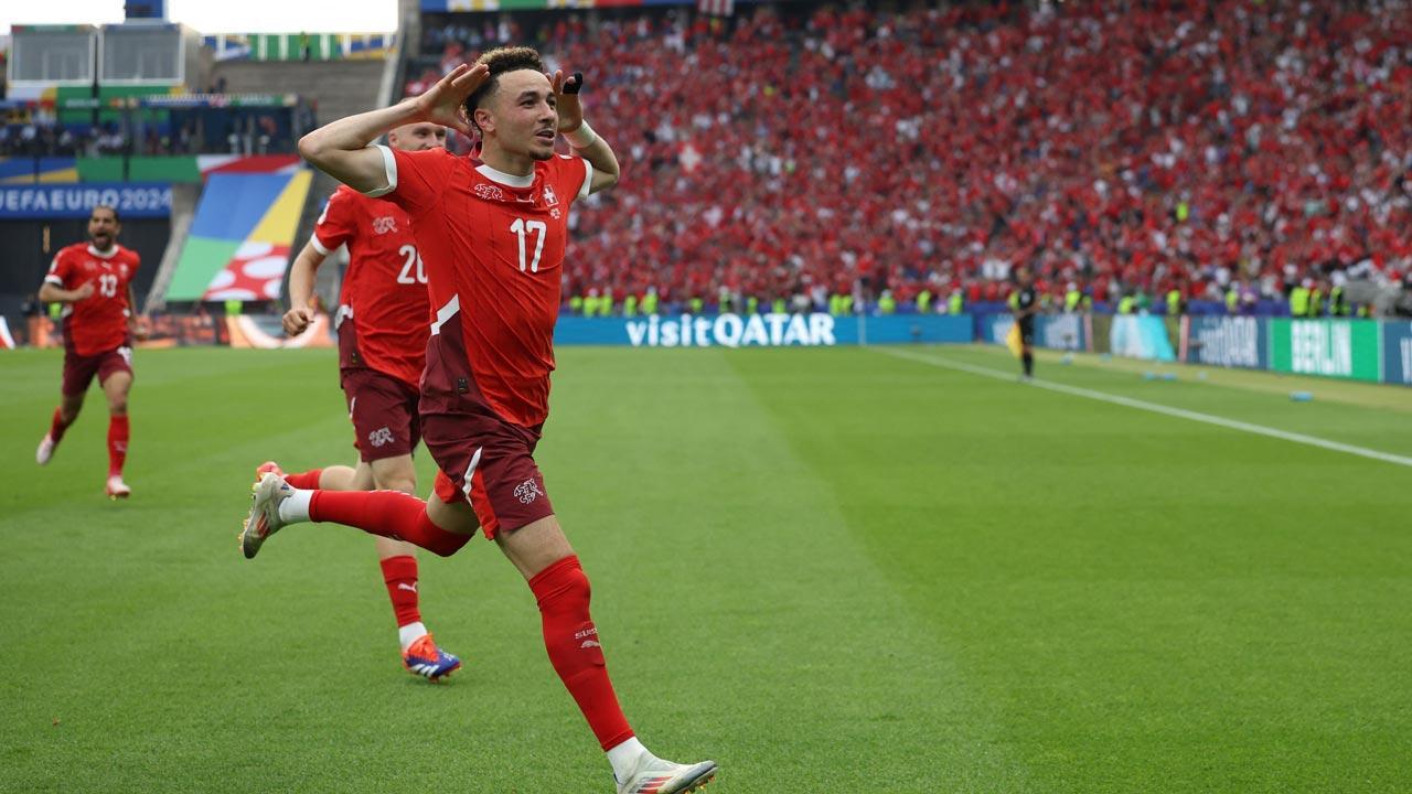 Euro 2024: Switzerland stun Italy to advance into quarterfinals